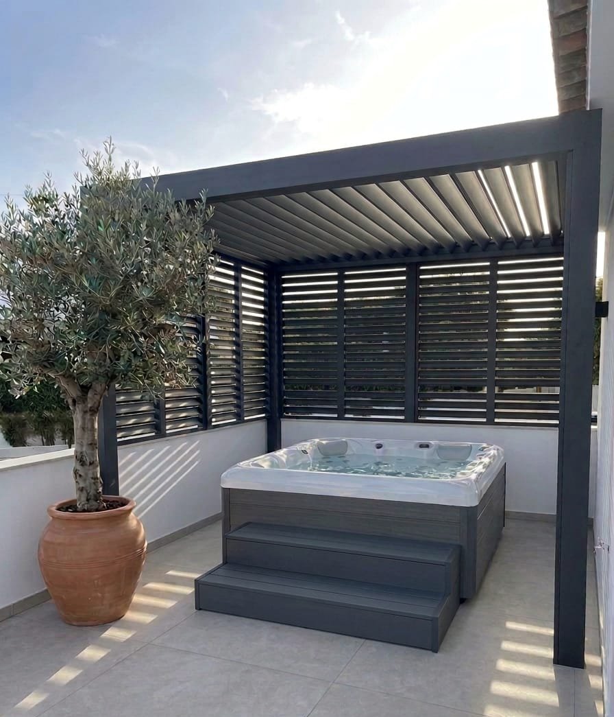 Jacuzzi der Casa Sol Férias